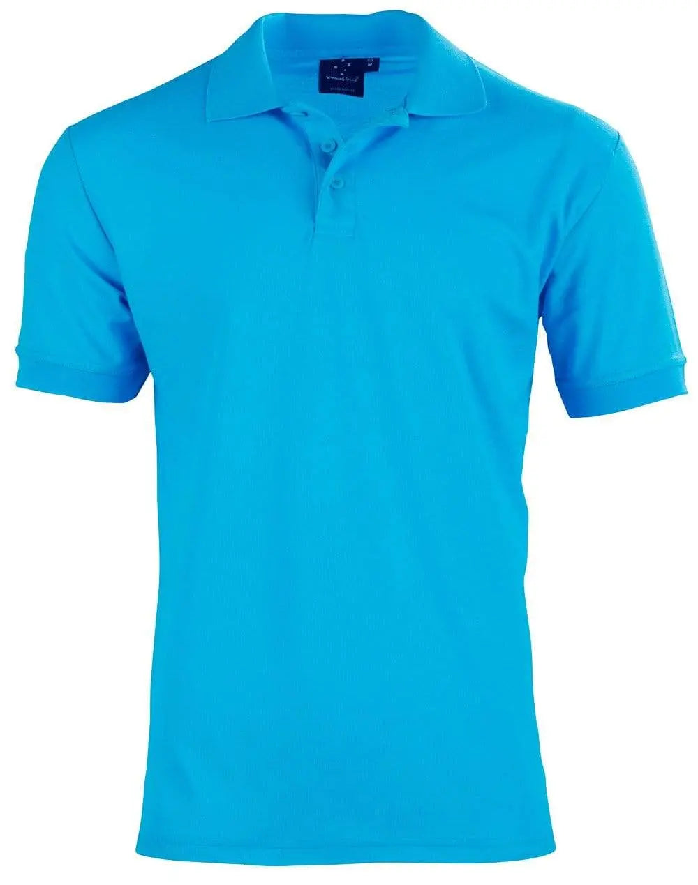 Connection Polo Men's Ps63 Casual Wear Winning Spirit Aqua Blue S